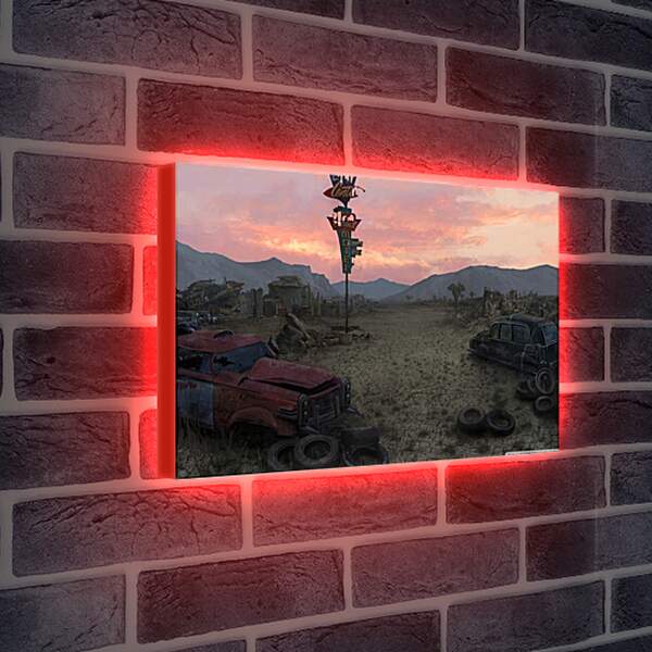 Лайтбокс световая панель - Fallout: New Vegas