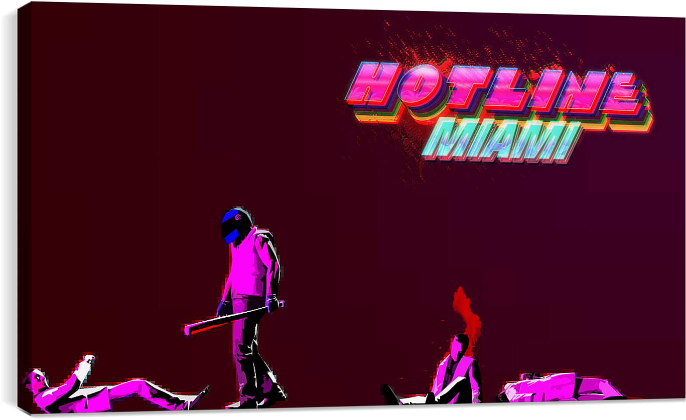 Постер и плакат - Hotline Miami
