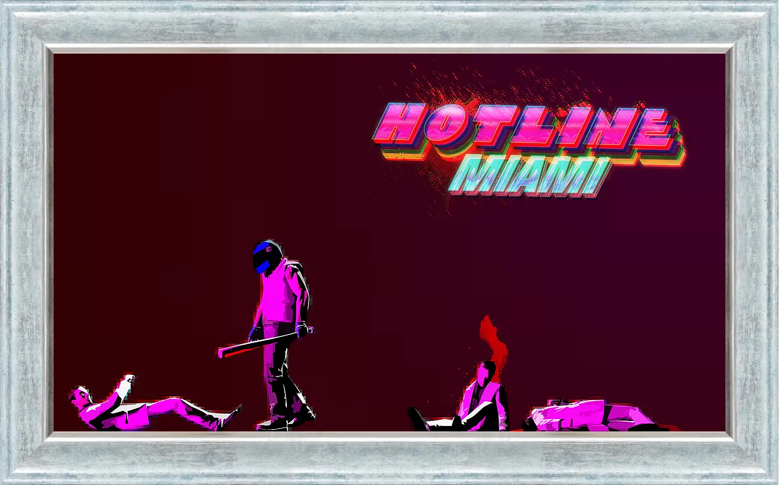 Картина в раме - Hotline Miami
