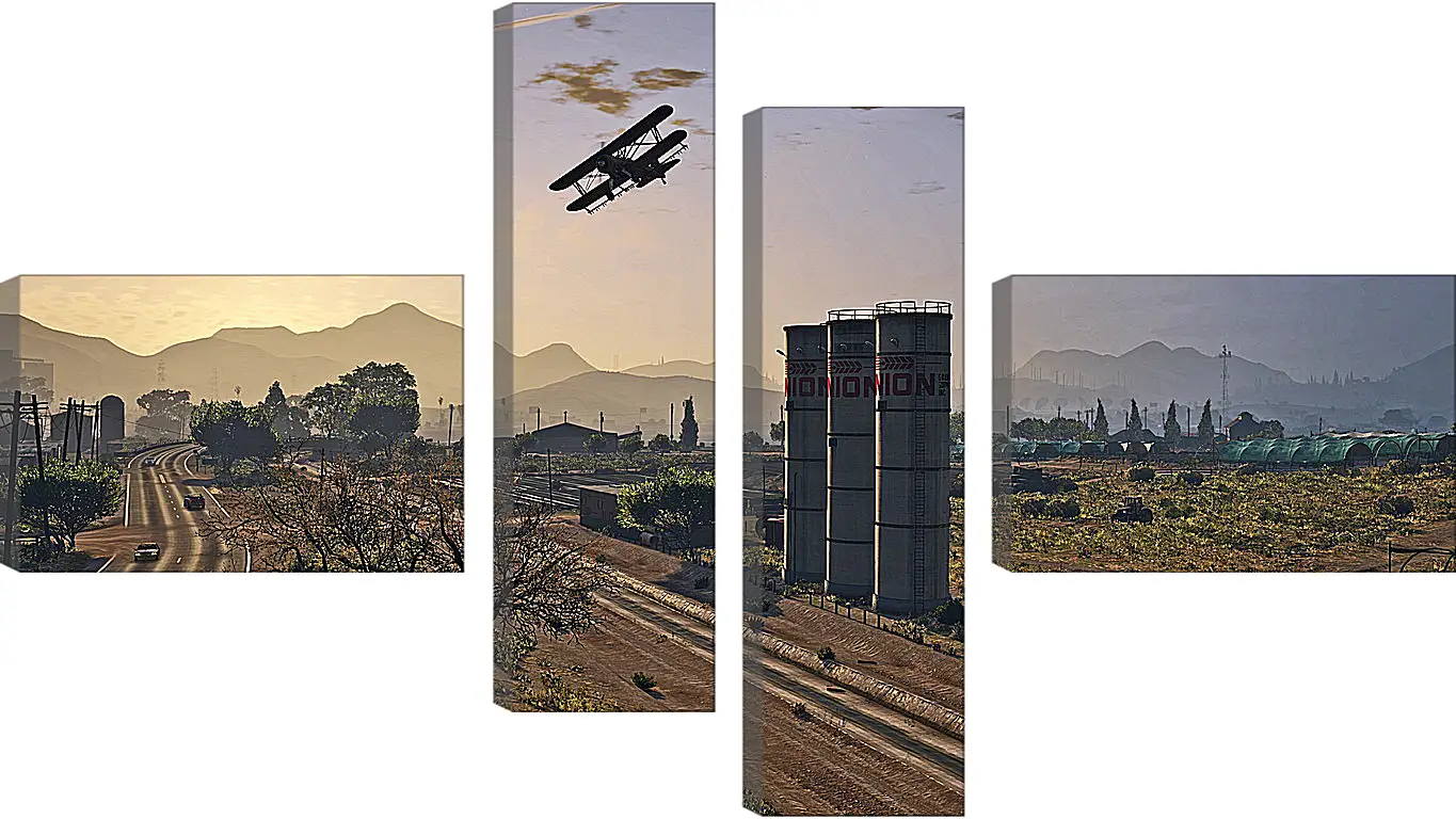 Модульная картина - Grand Theft Auto V
