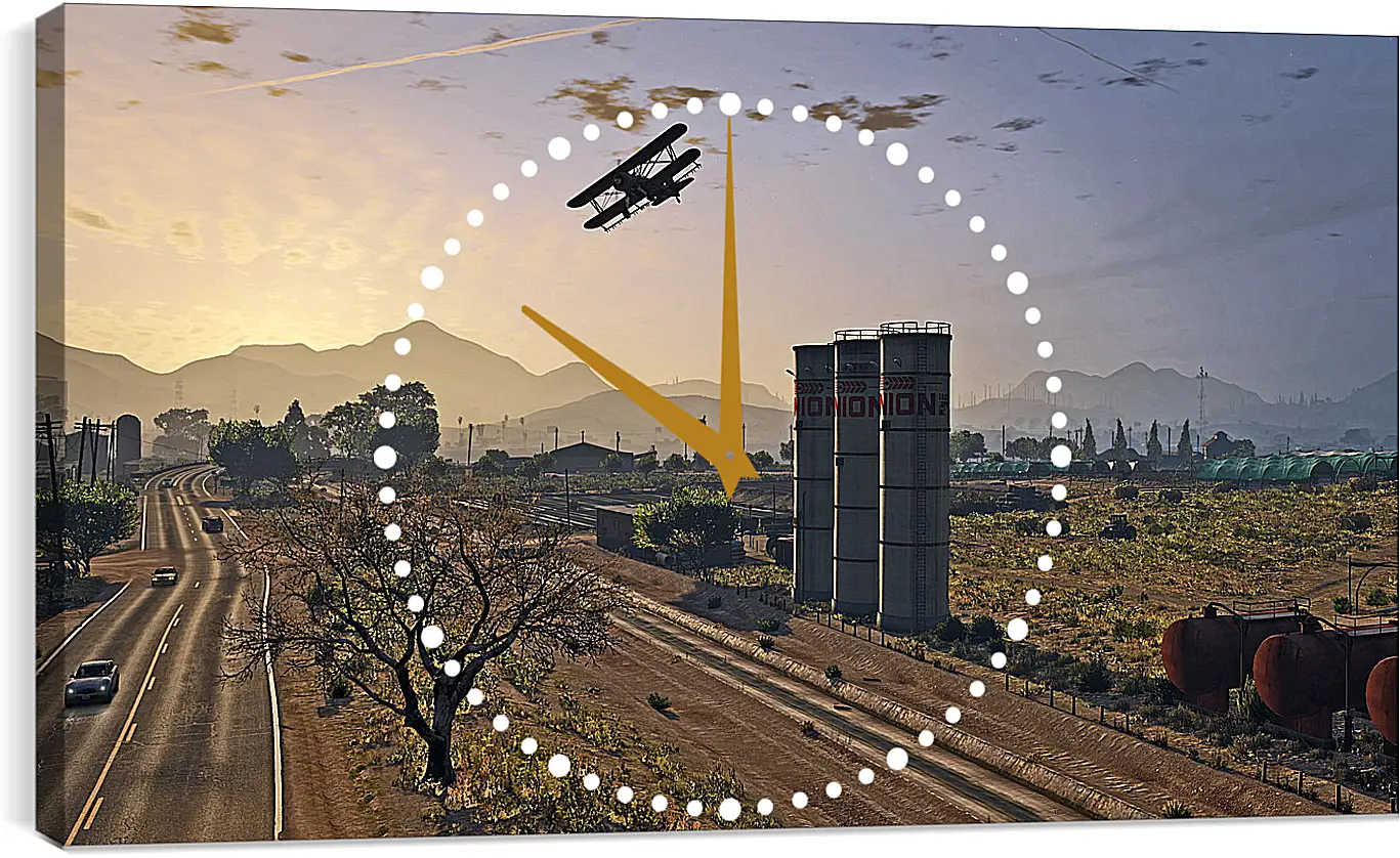 Часы картина - Grand Theft Auto V
