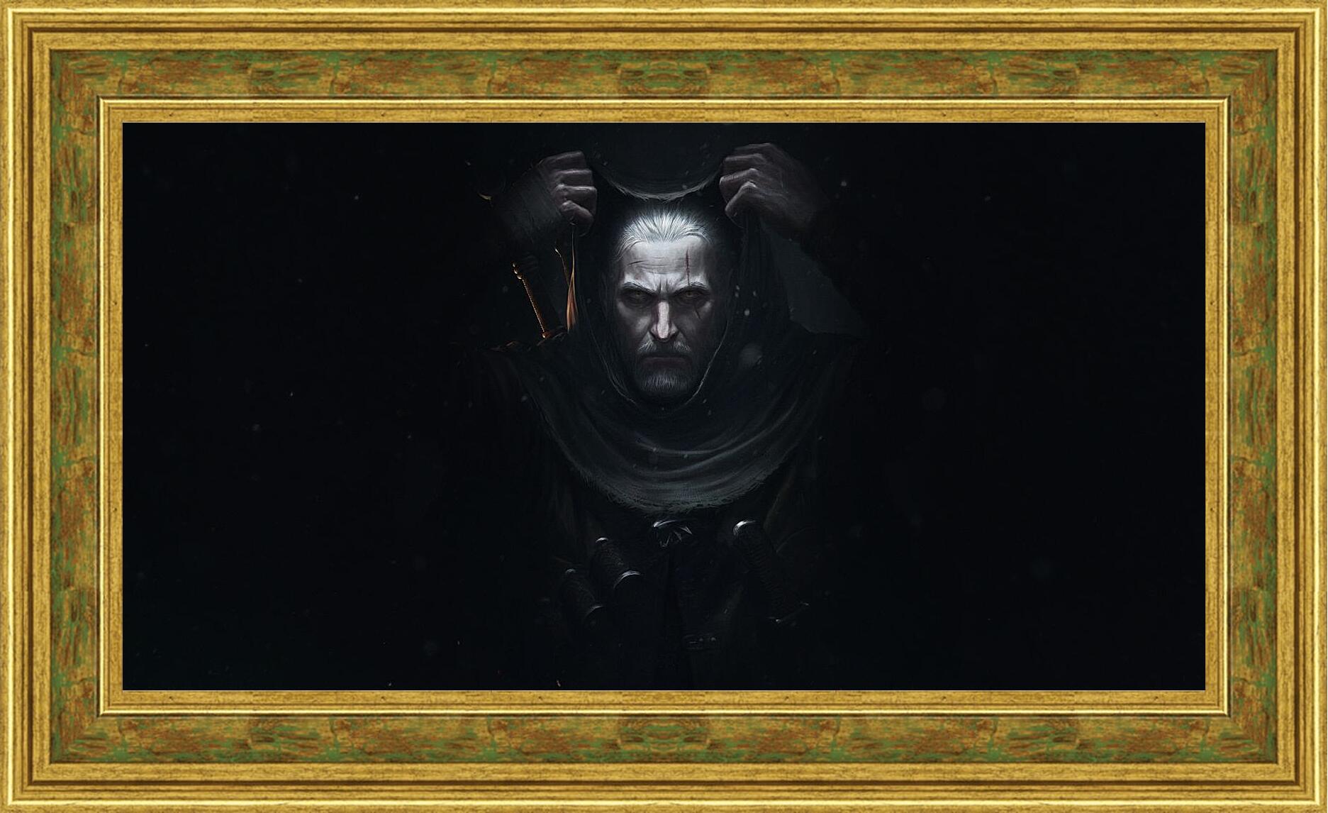 Картина в раме - The Witcher (Ведьмак), таинственный Геральт