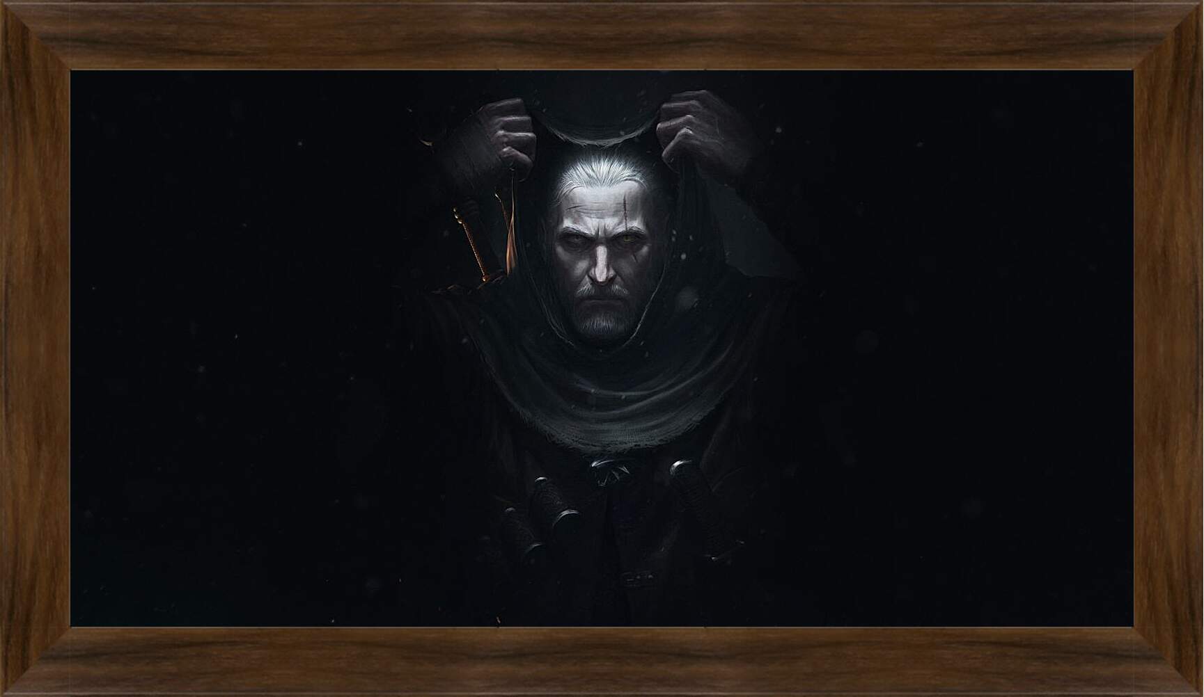 Картина в раме - The Witcher (Ведьмак), таинственный Геральт