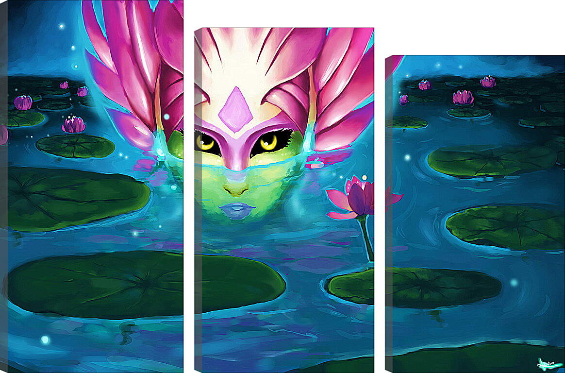 Модульная картина - League Of Legends
