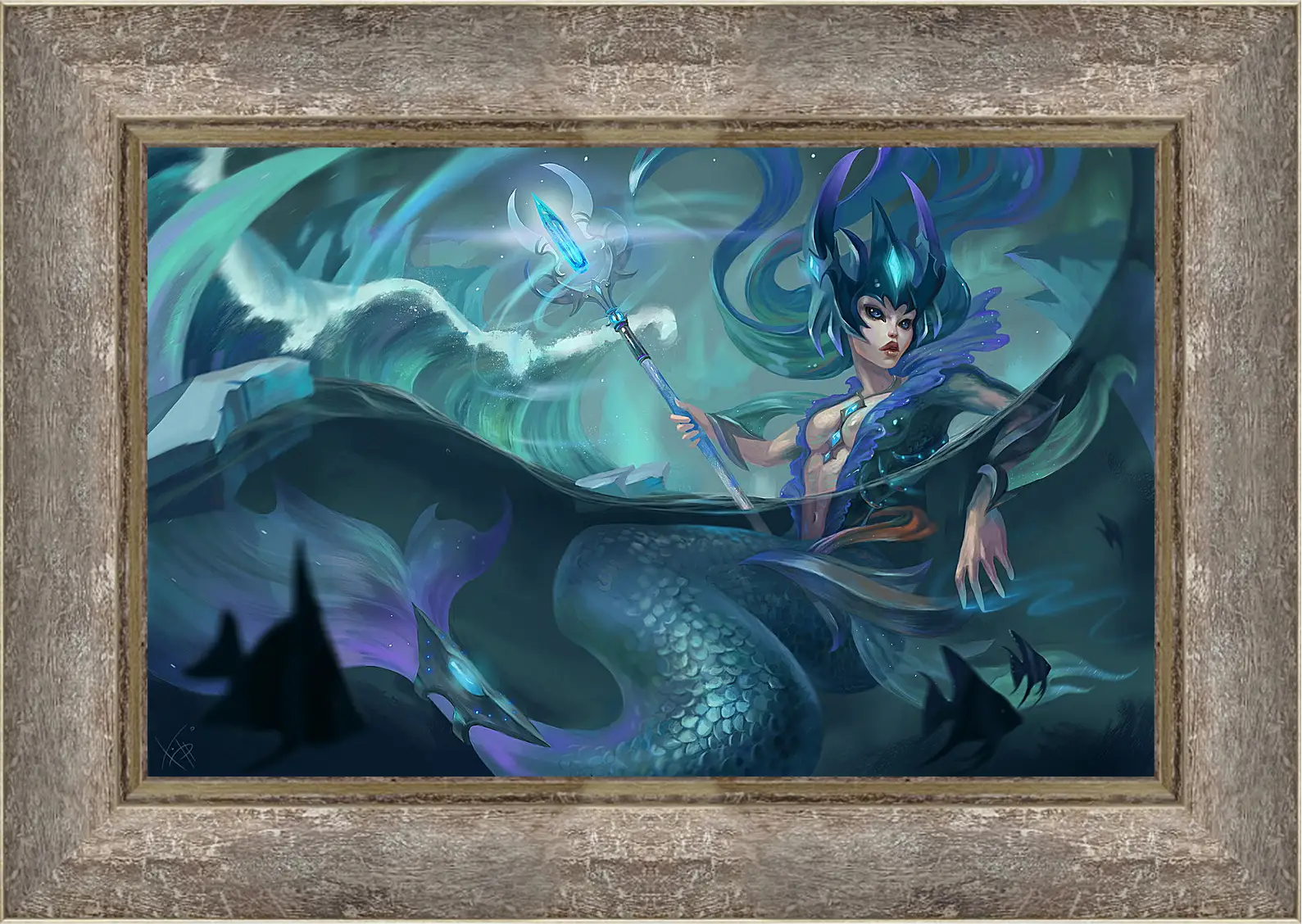 Картина в раме - League Of Legends
