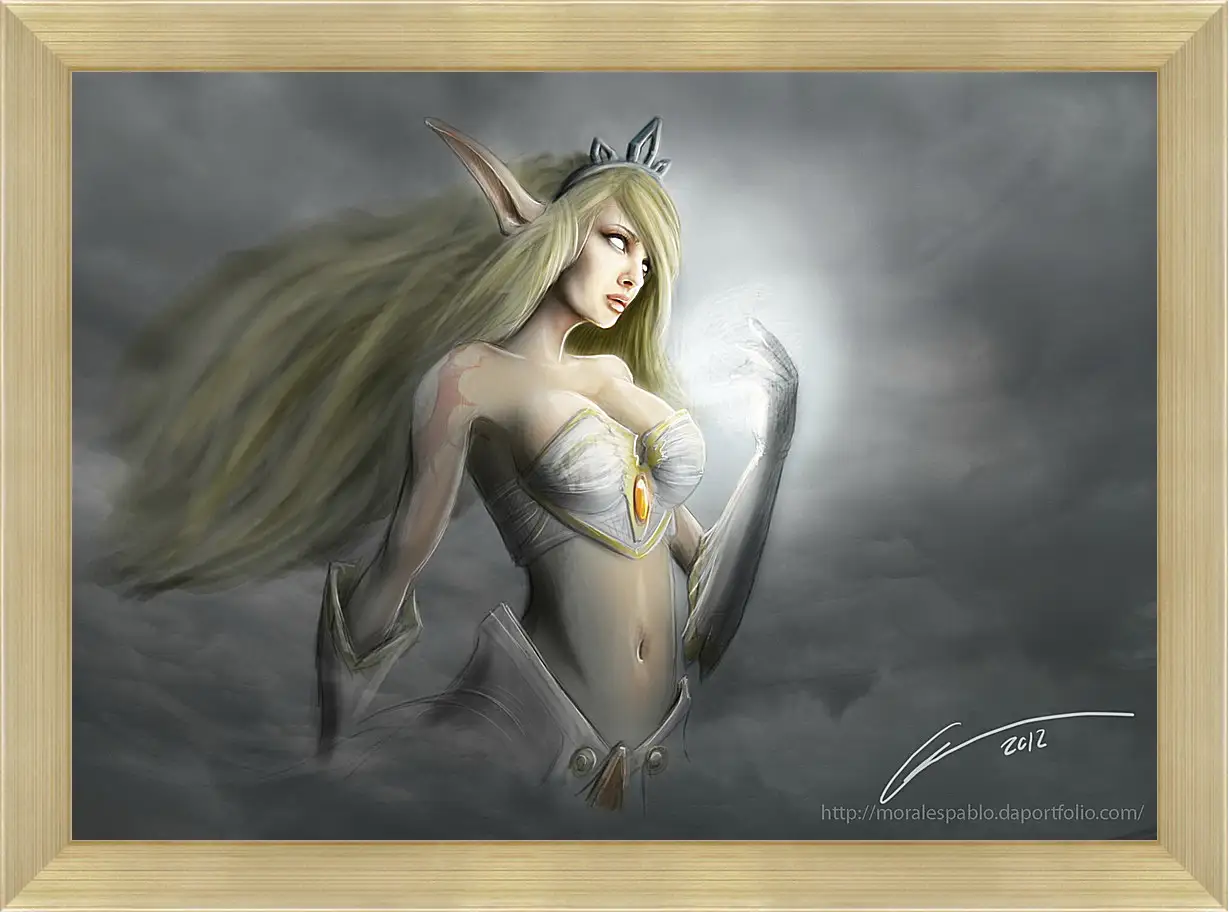 Картина в раме - League Of Legends
