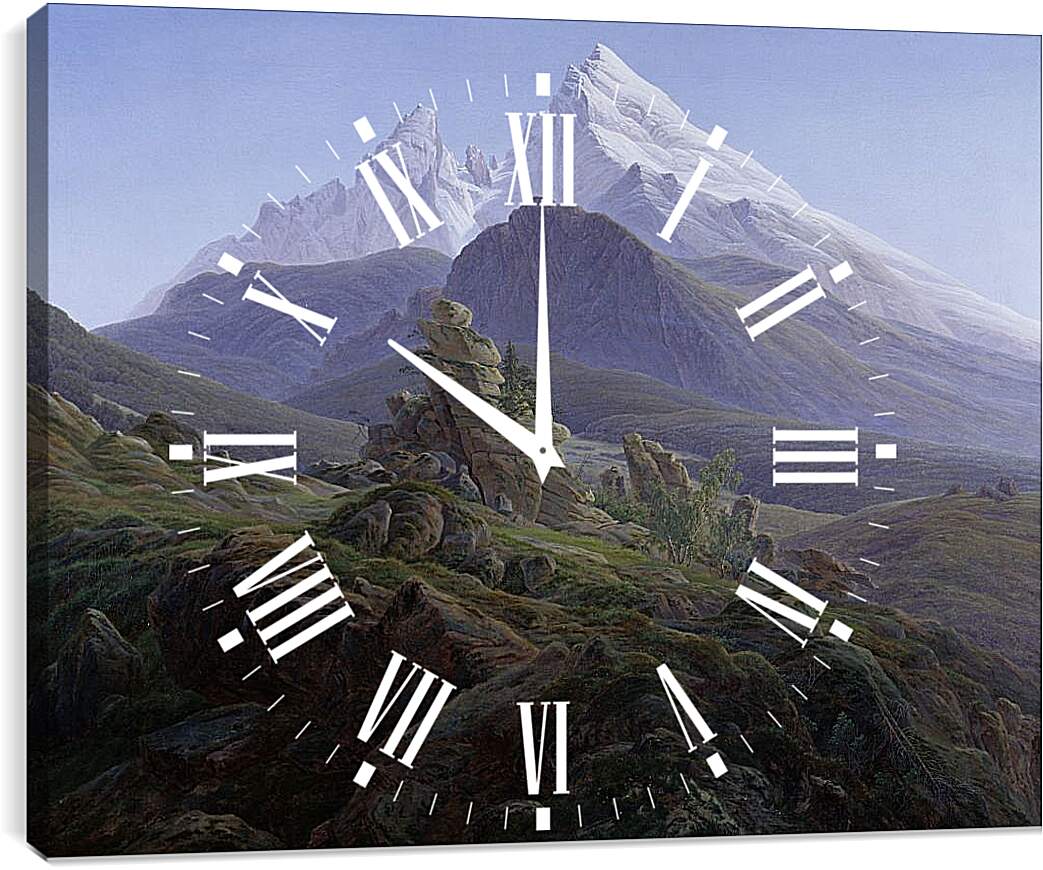 Часы картина - Вацманн. Каспар Давид Фридрих