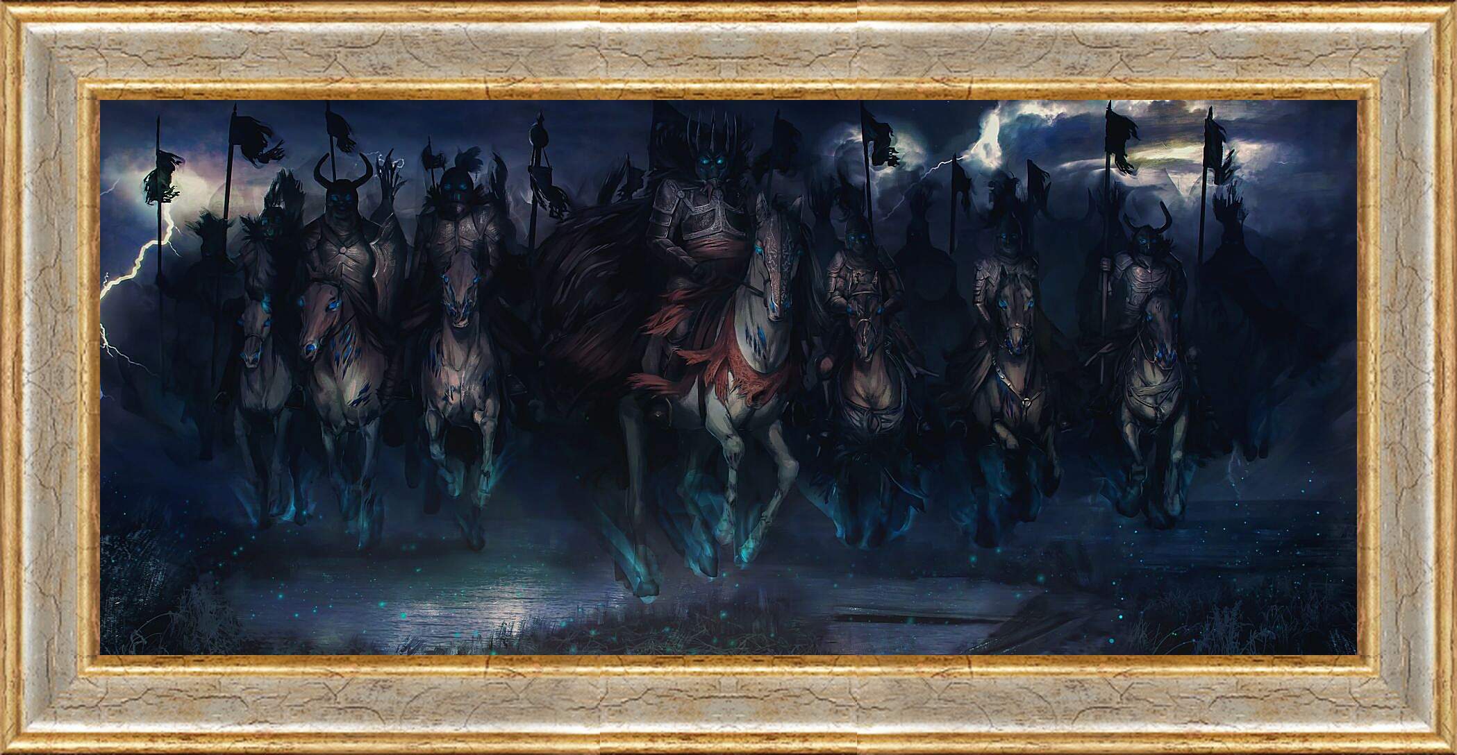 Картина в раме - The Witcher (Ведьмак), Дикая охота в походе