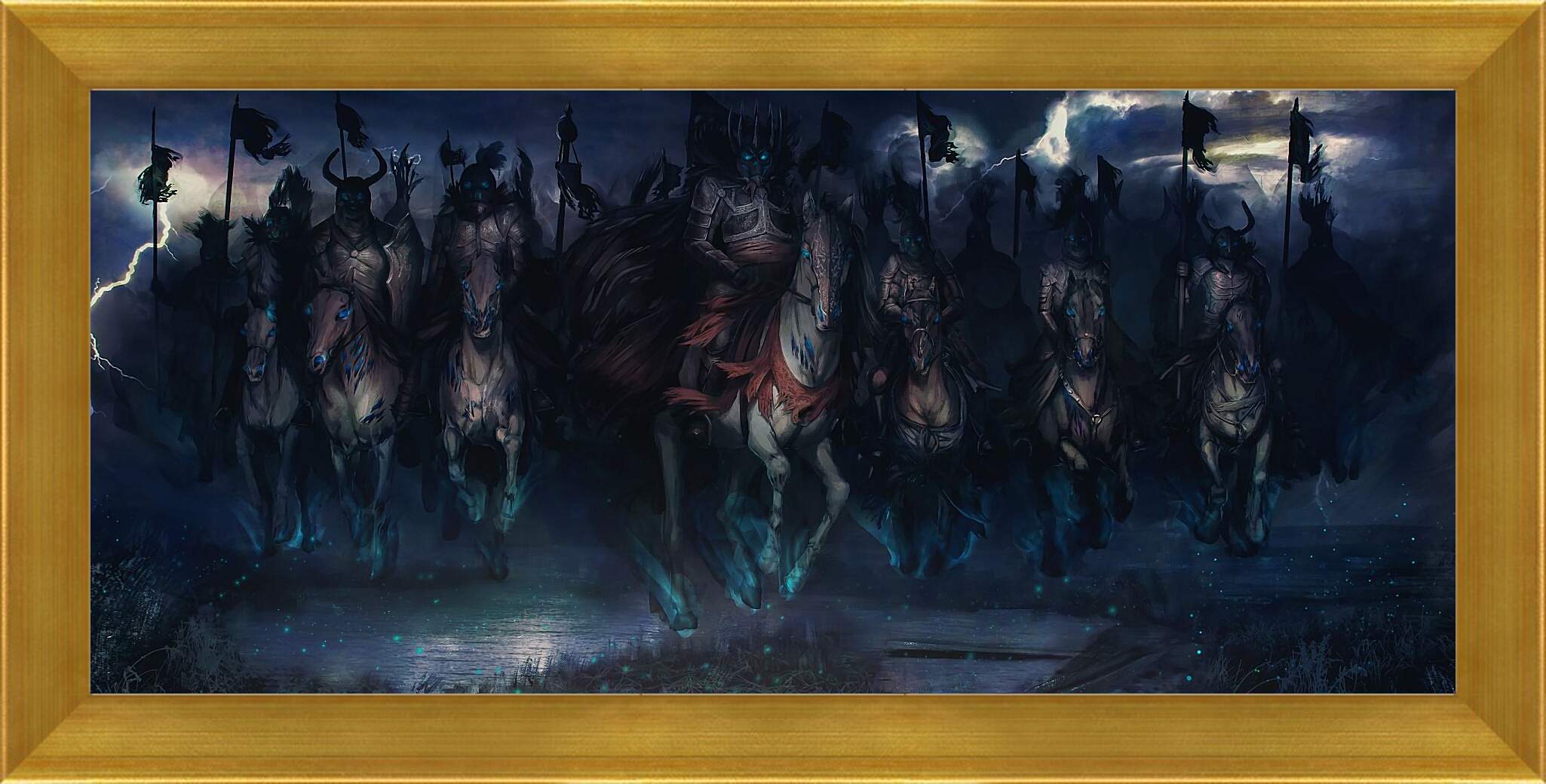 Картина в раме - The Witcher (Ведьмак), Дикая охота в походе