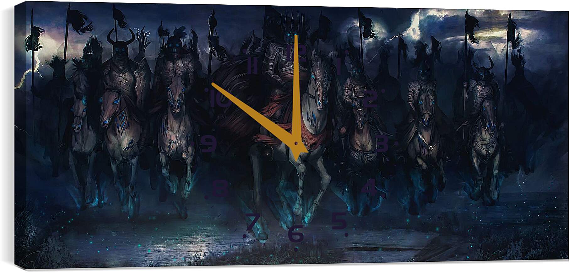 Часы картина - The Witcher (Ведьмак), Дикая охота в походе
