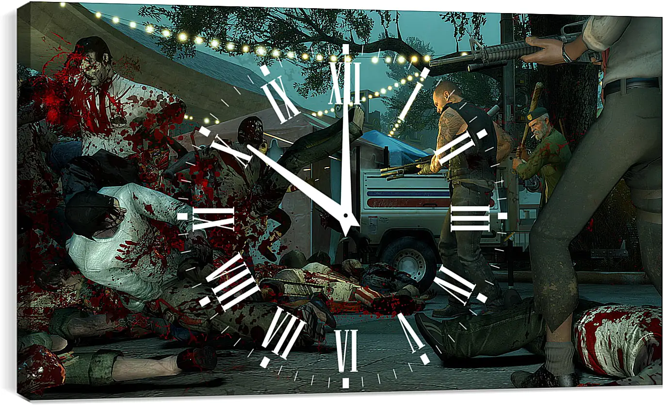 Часы картина - Left 4 Dead
