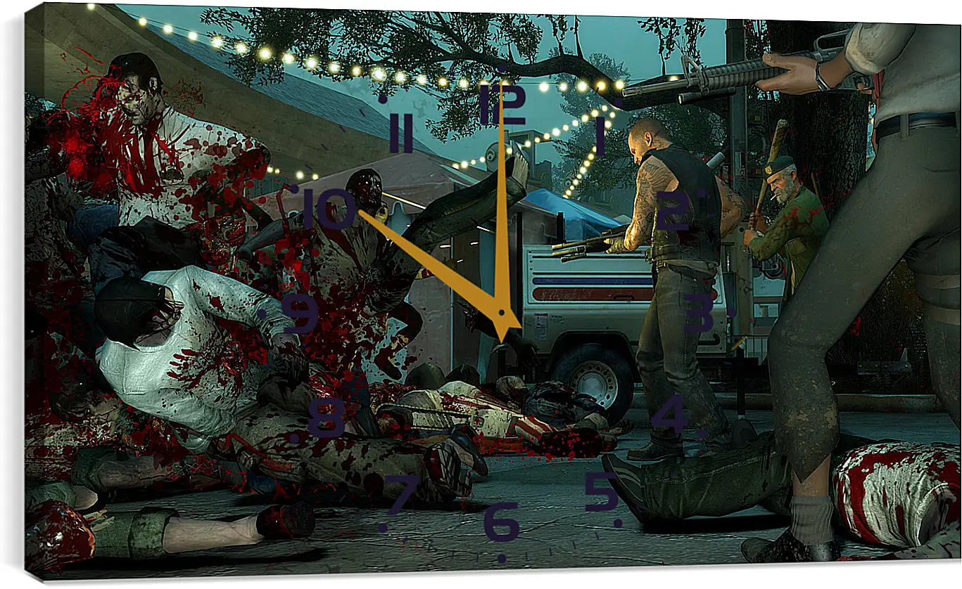 Часы картина - Left 4 Dead
