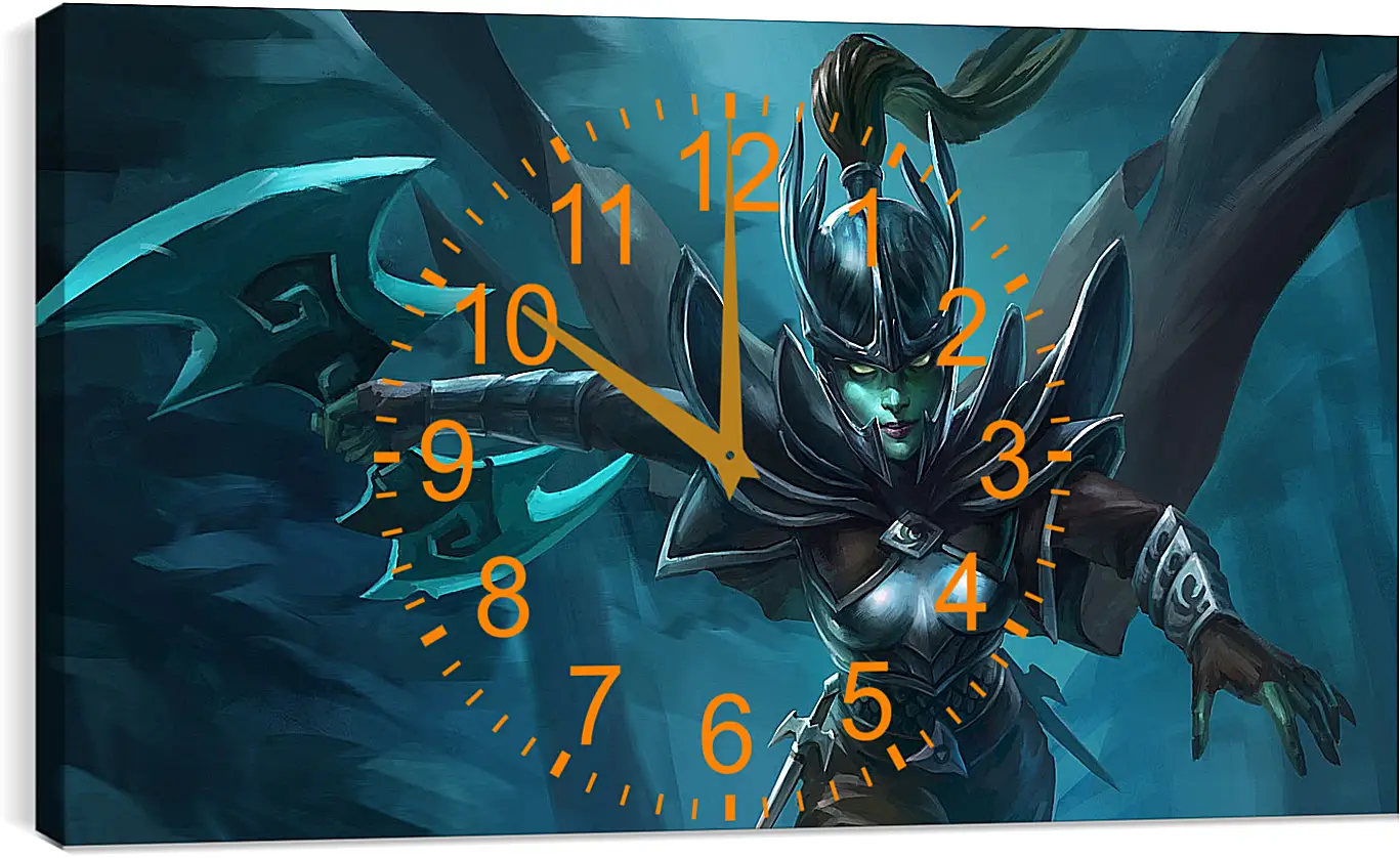 Часы картина - DotA 2