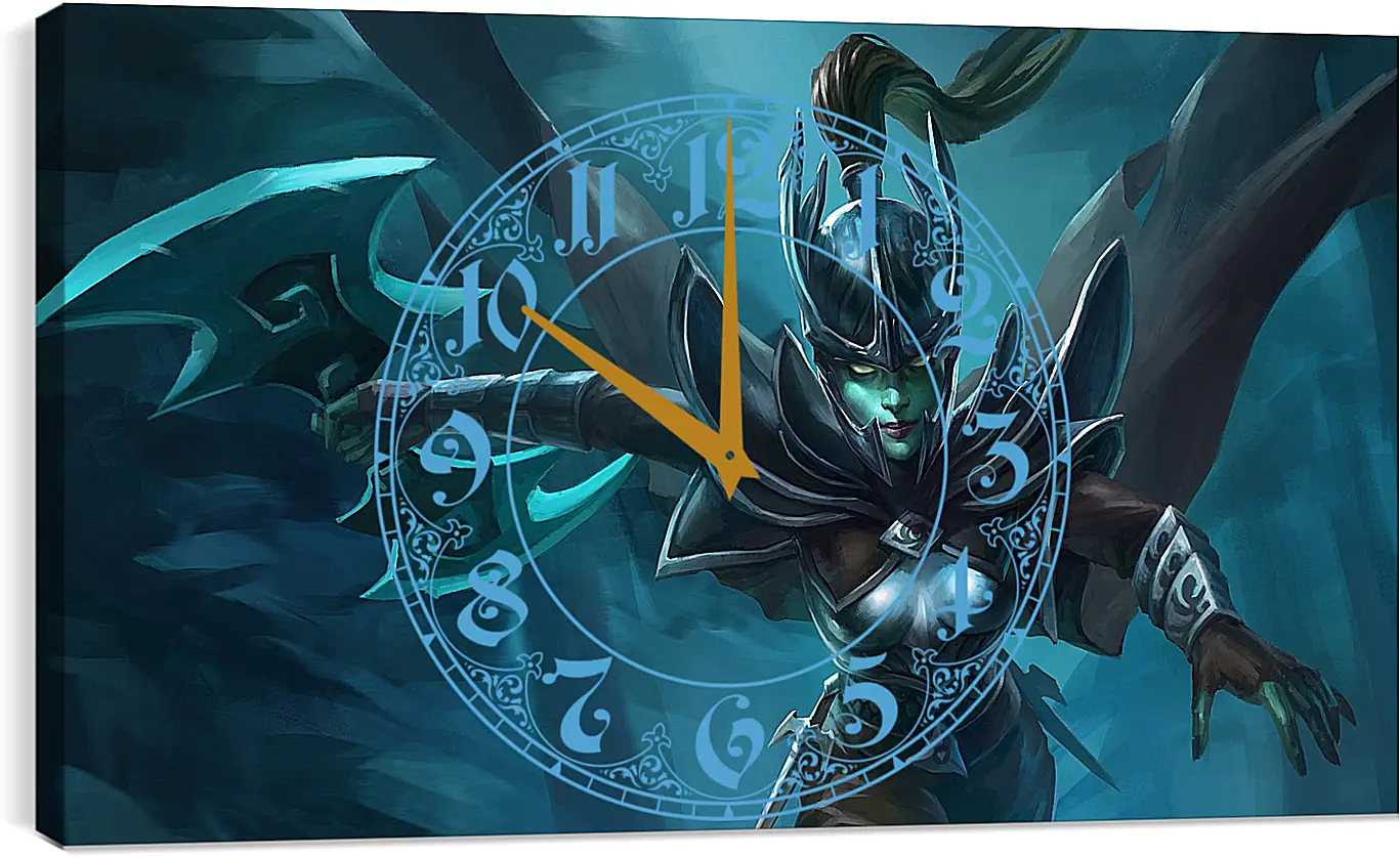 Часы картина - DotA 2