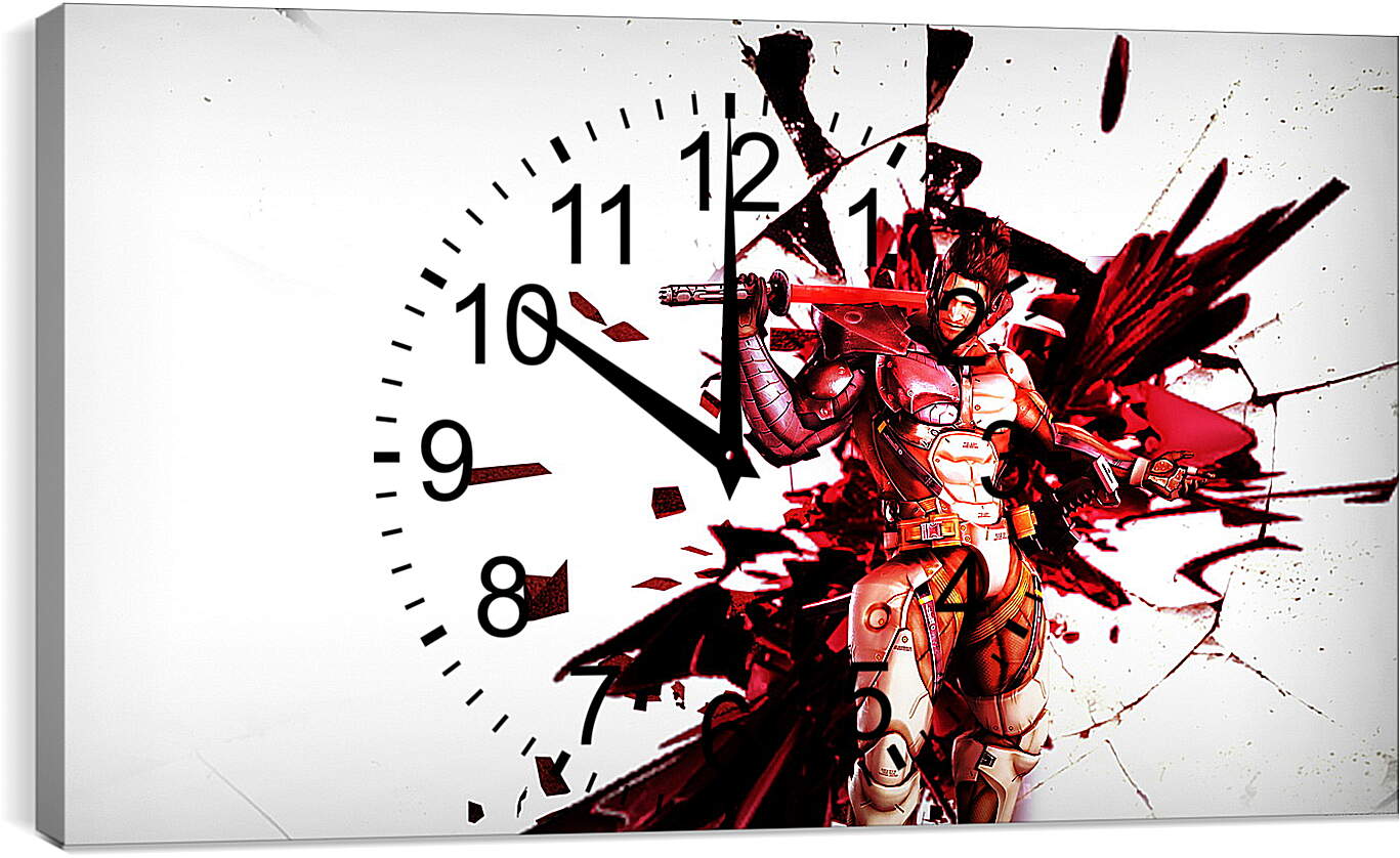 Часы картина - Metal Gear Rising