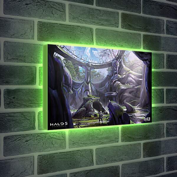 Лайтбокс световая панель - Halo 5: Guardians