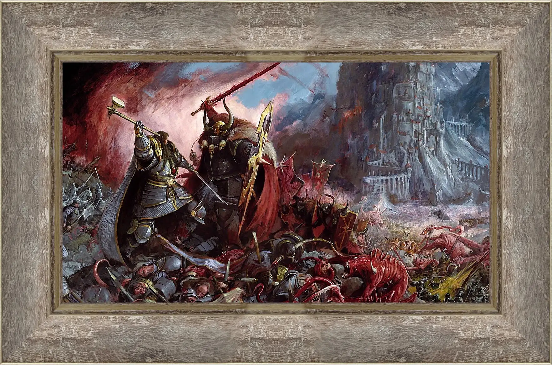 Картина в раме - Warhammer