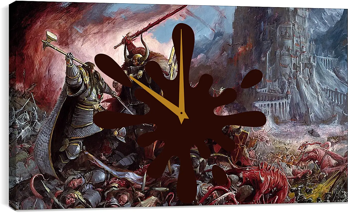 Часы картина - Warhammer