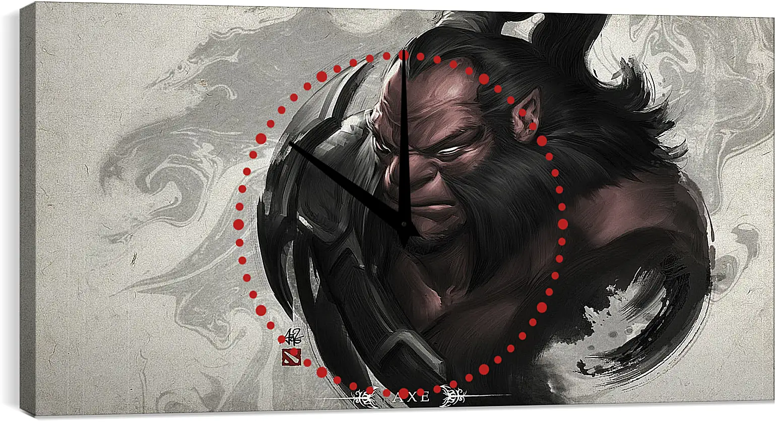 Часы картина - DotA 2