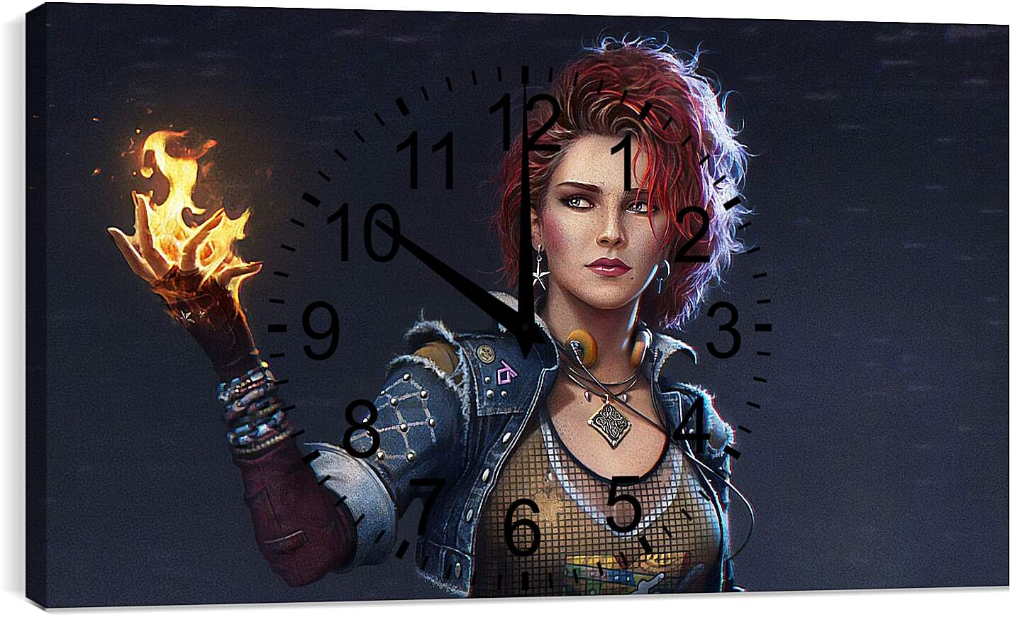 Часы картина - The Witcher (Ведьмак), Трисс Меригольд