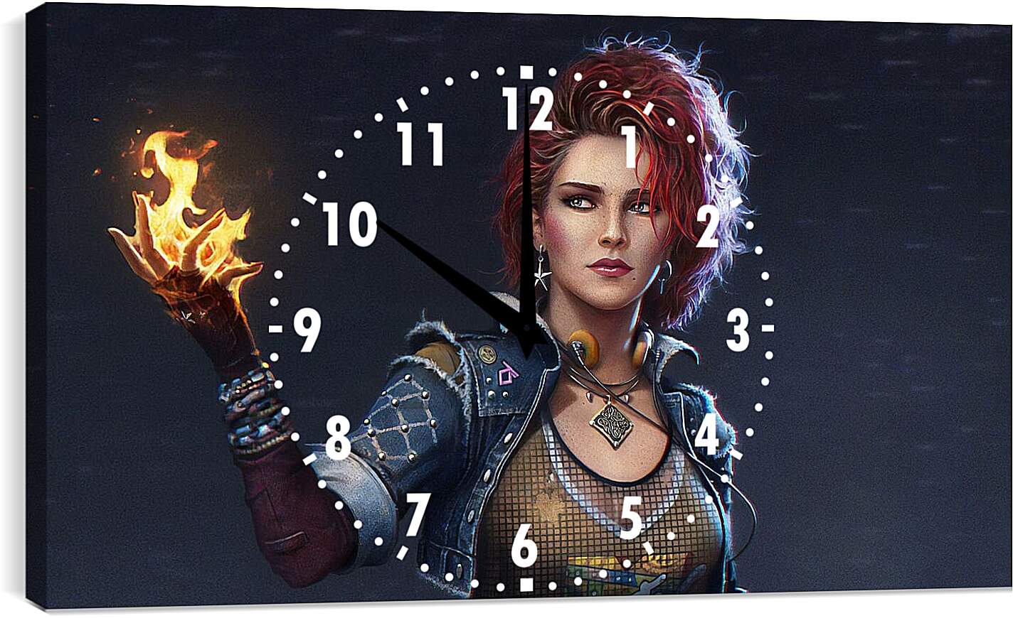 Часы картина - The Witcher (Ведьмак), Трисс Меригольд