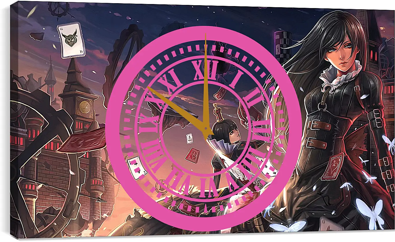 Часы картина - Alice: Madness Returns
