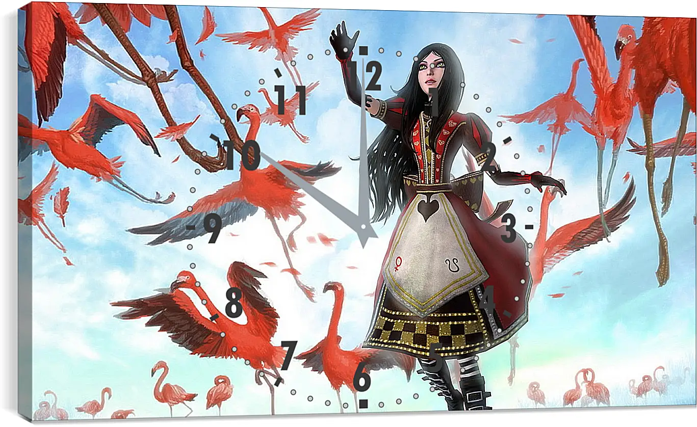 Часы картина - Alice: Madness Returns
