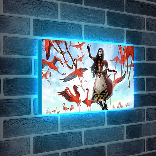Лайтбокс световая панель - Alice: Madness Returns
