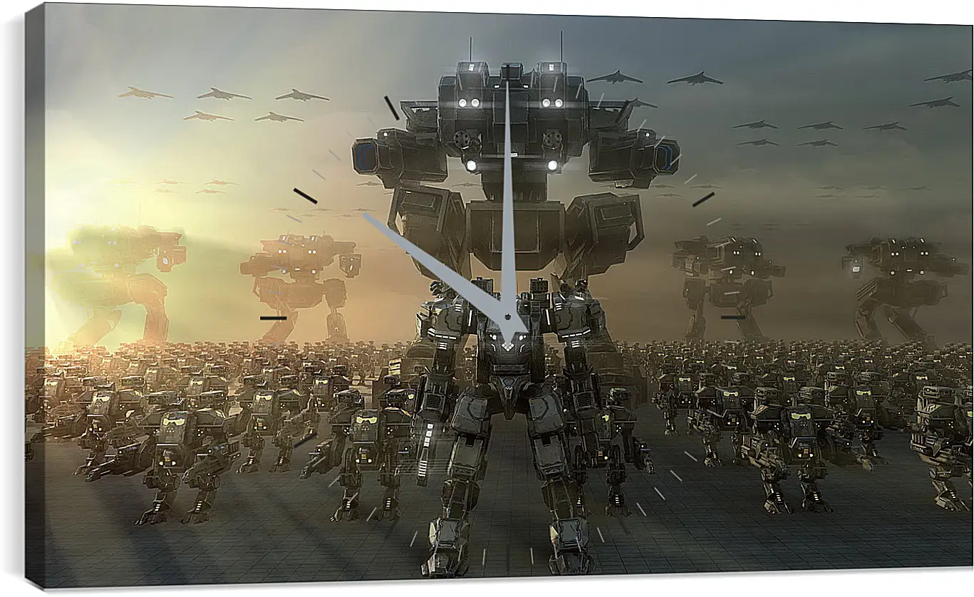 Часы картина - Supreme Commander 2
