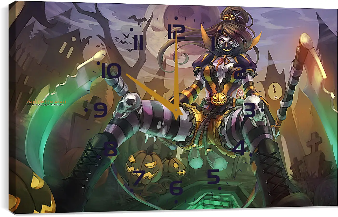 Часы картина - League Of Legends
