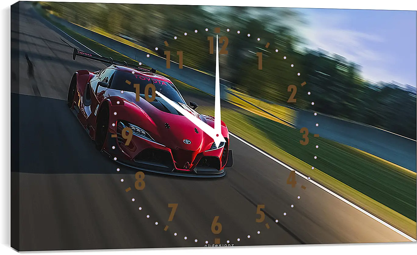 Часы картина - Gran Turismo 6
