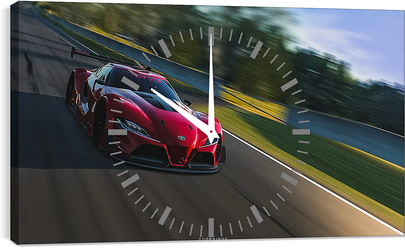 Часы картина - Gran Turismo 6
