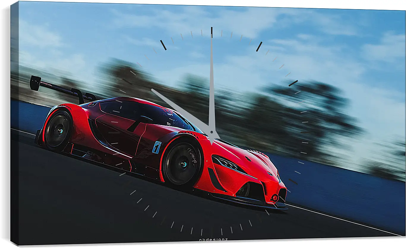 Часы картина - Gran Turismo 6
