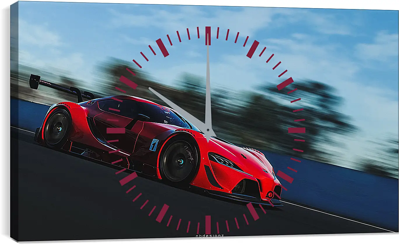 Часы картина - Gran Turismo 6
