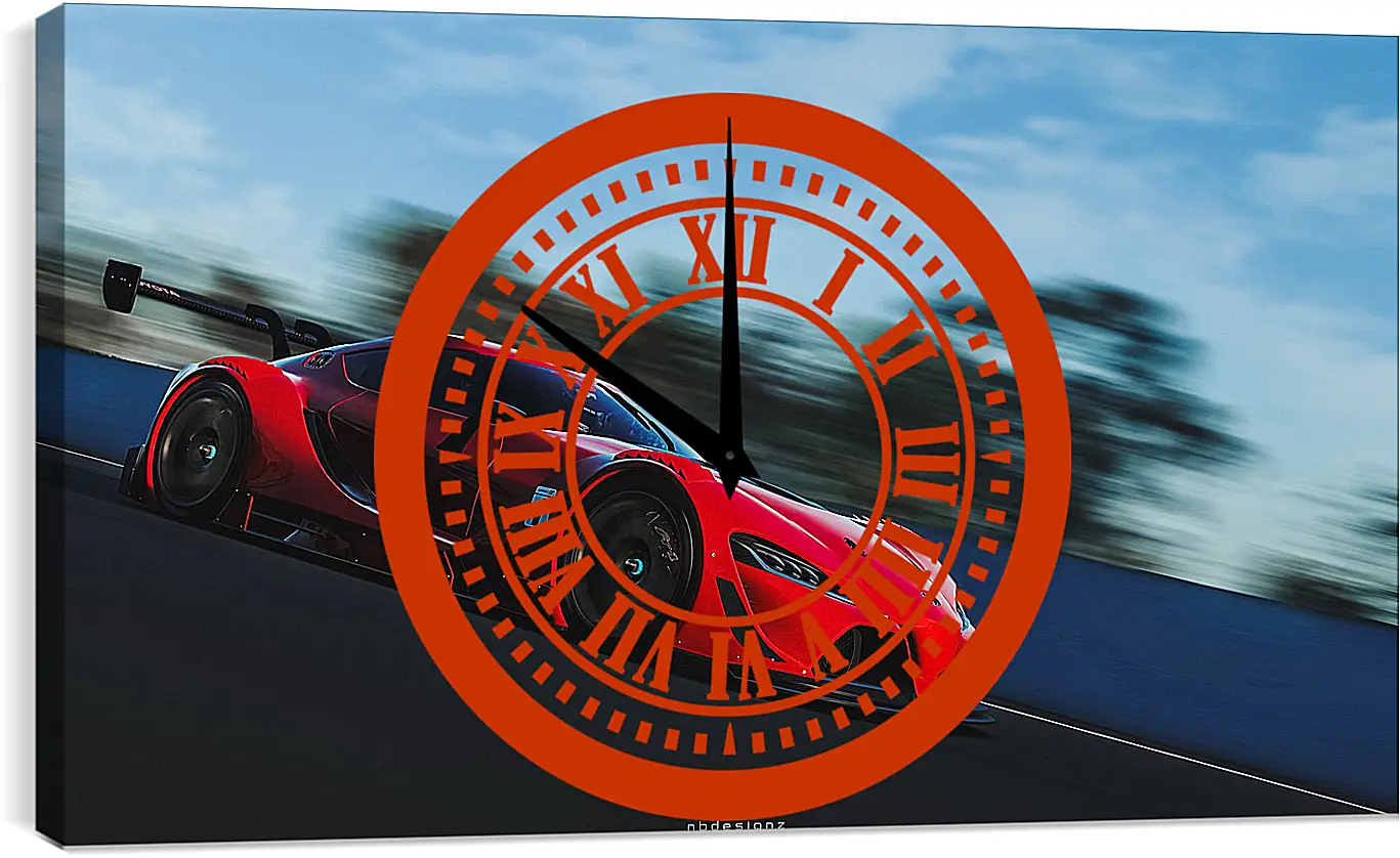 Часы картина - Gran Turismo 6
