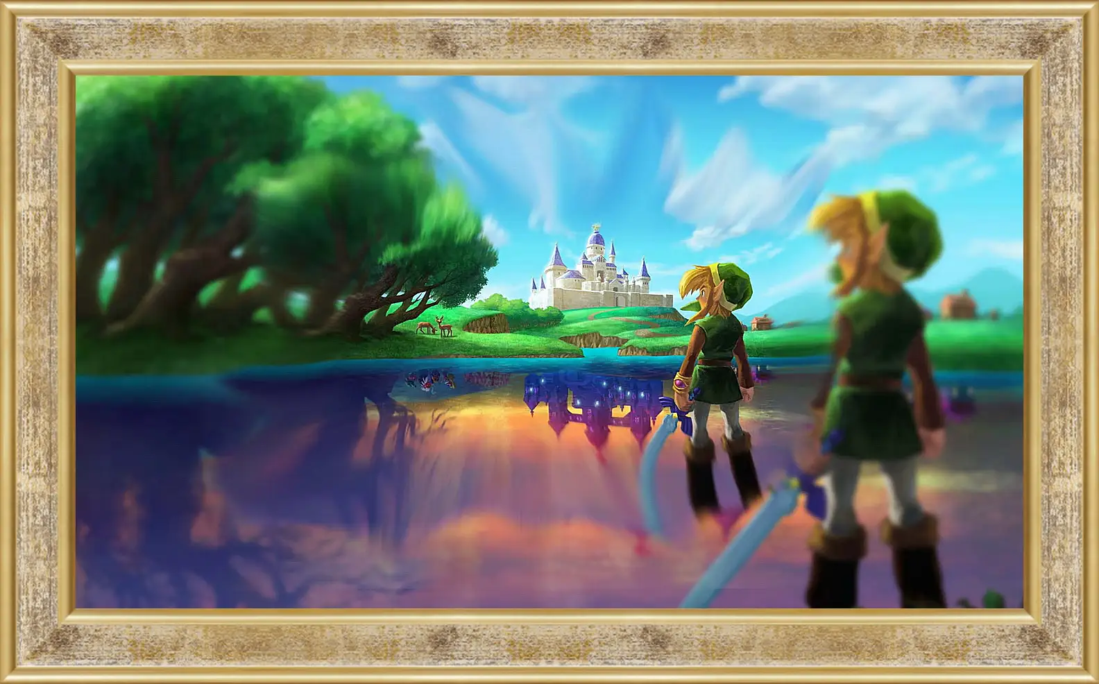 Картина в раме - The Legend Of Zelda: A Link Between Worlds
