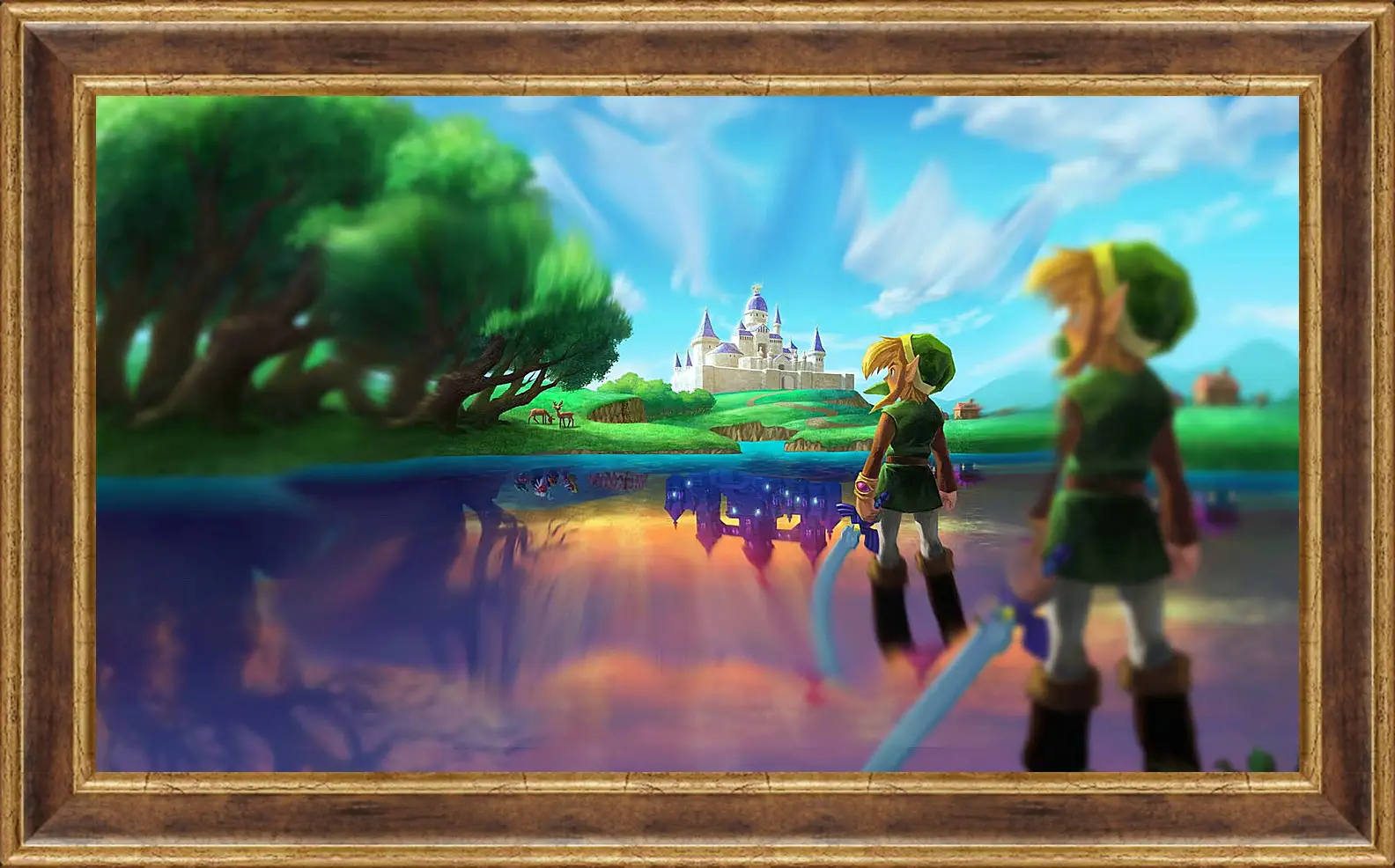 Картина в раме - The Legend Of Zelda: A Link Between Worlds
