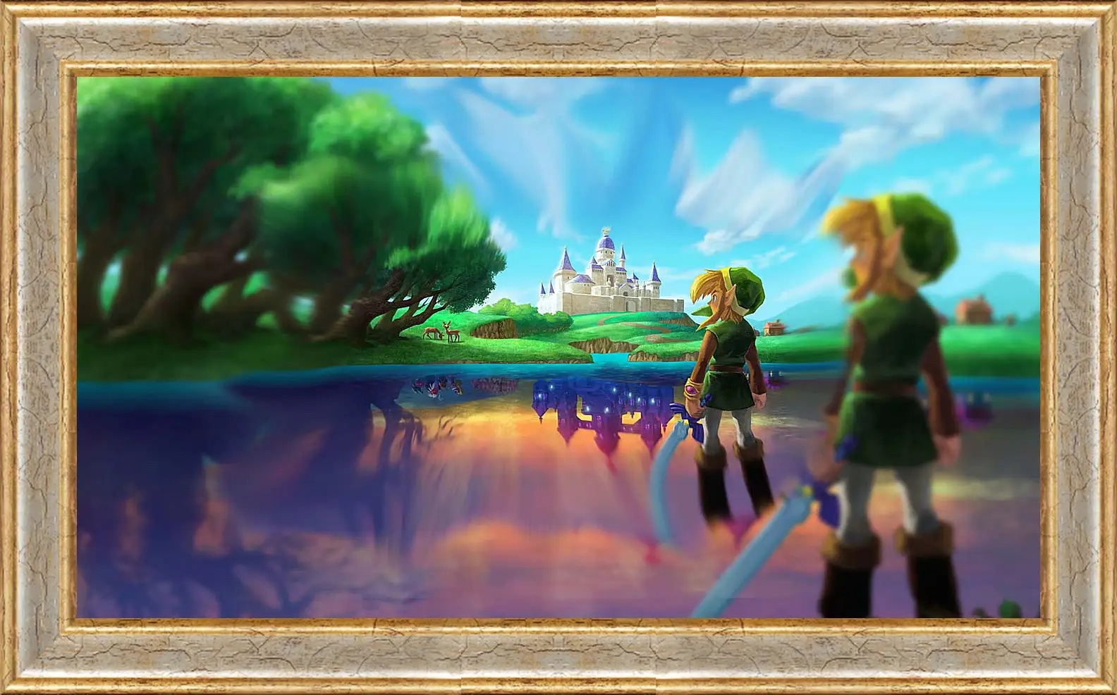 Картина в раме - The Legend Of Zelda: A Link Between Worlds
