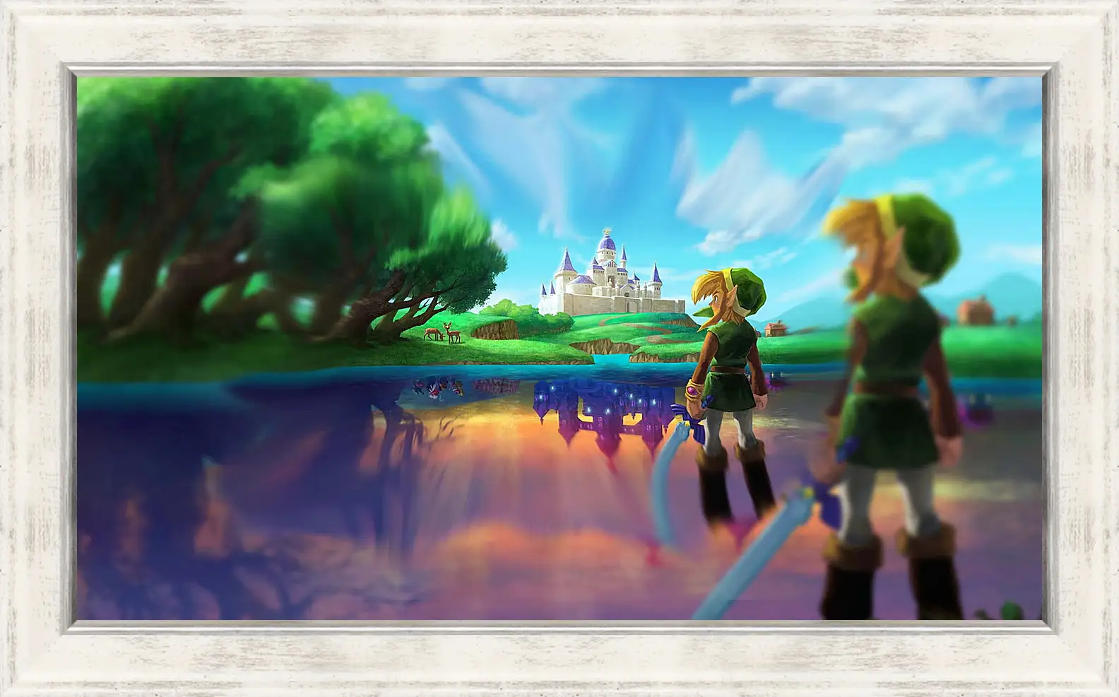 Картина в раме - The Legend Of Zelda: A Link Between Worlds
