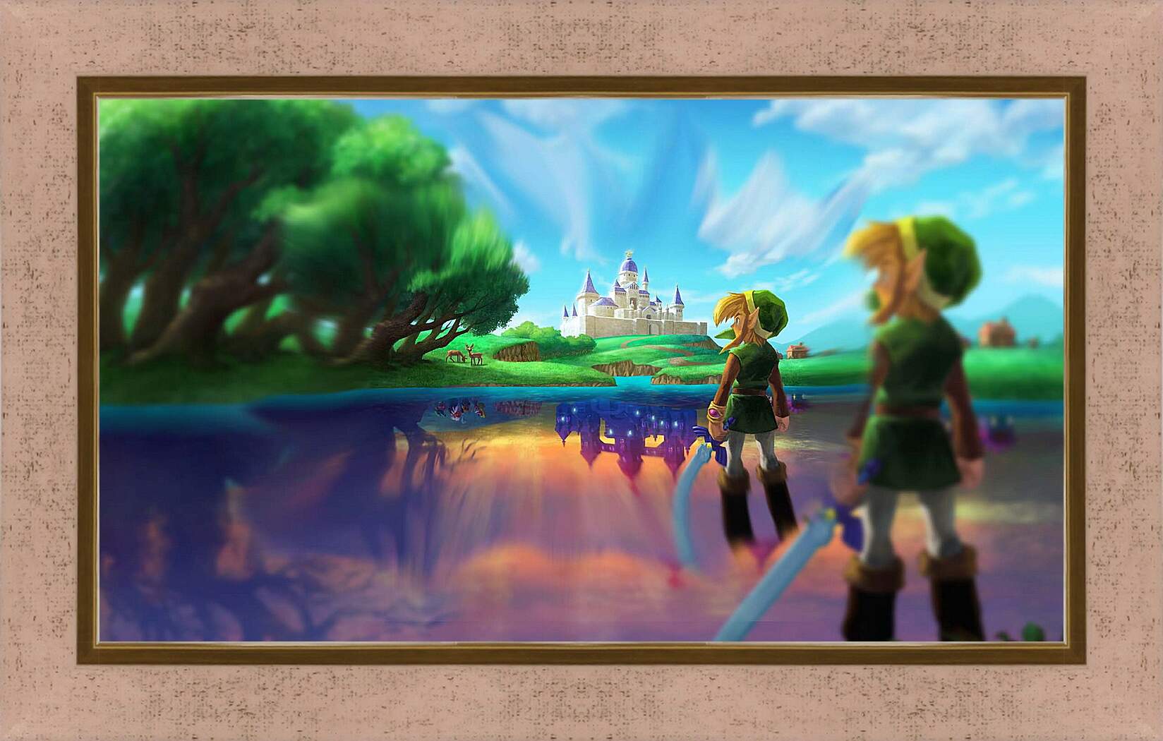 Картина в раме - The Legend Of Zelda: A Link Between Worlds
