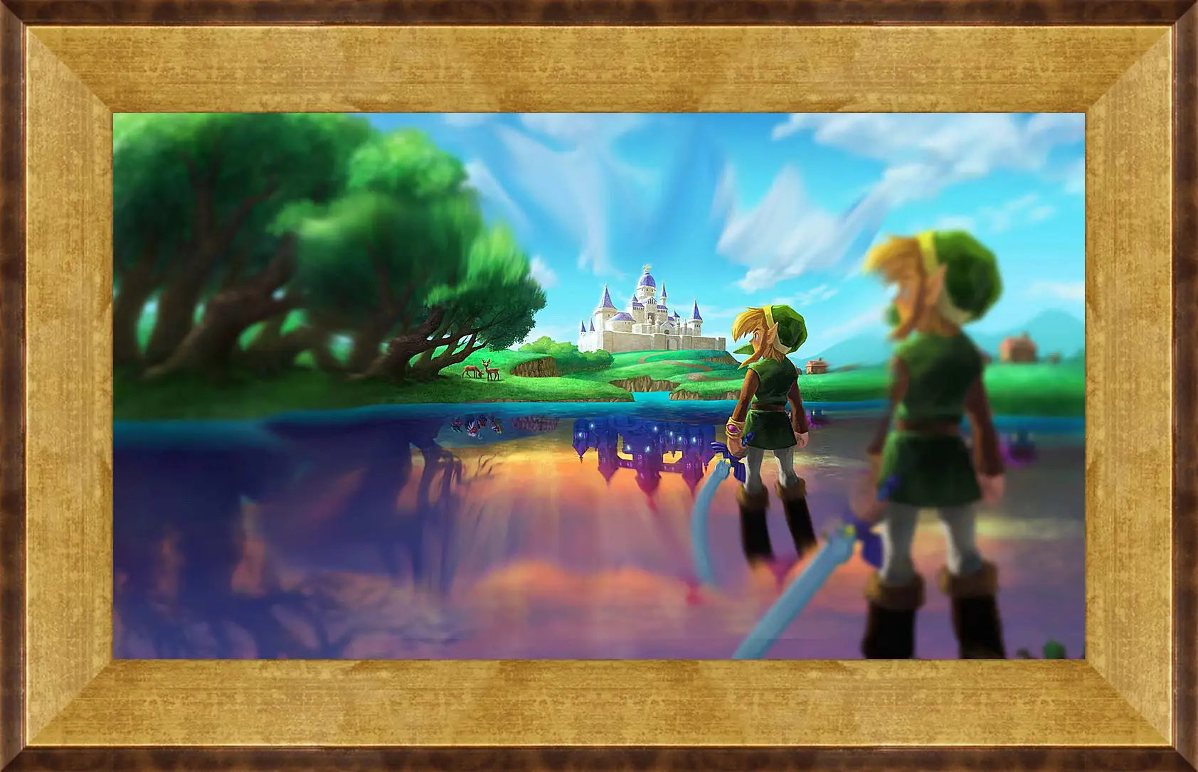 Картина в раме - The Legend Of Zelda: A Link Between Worlds
