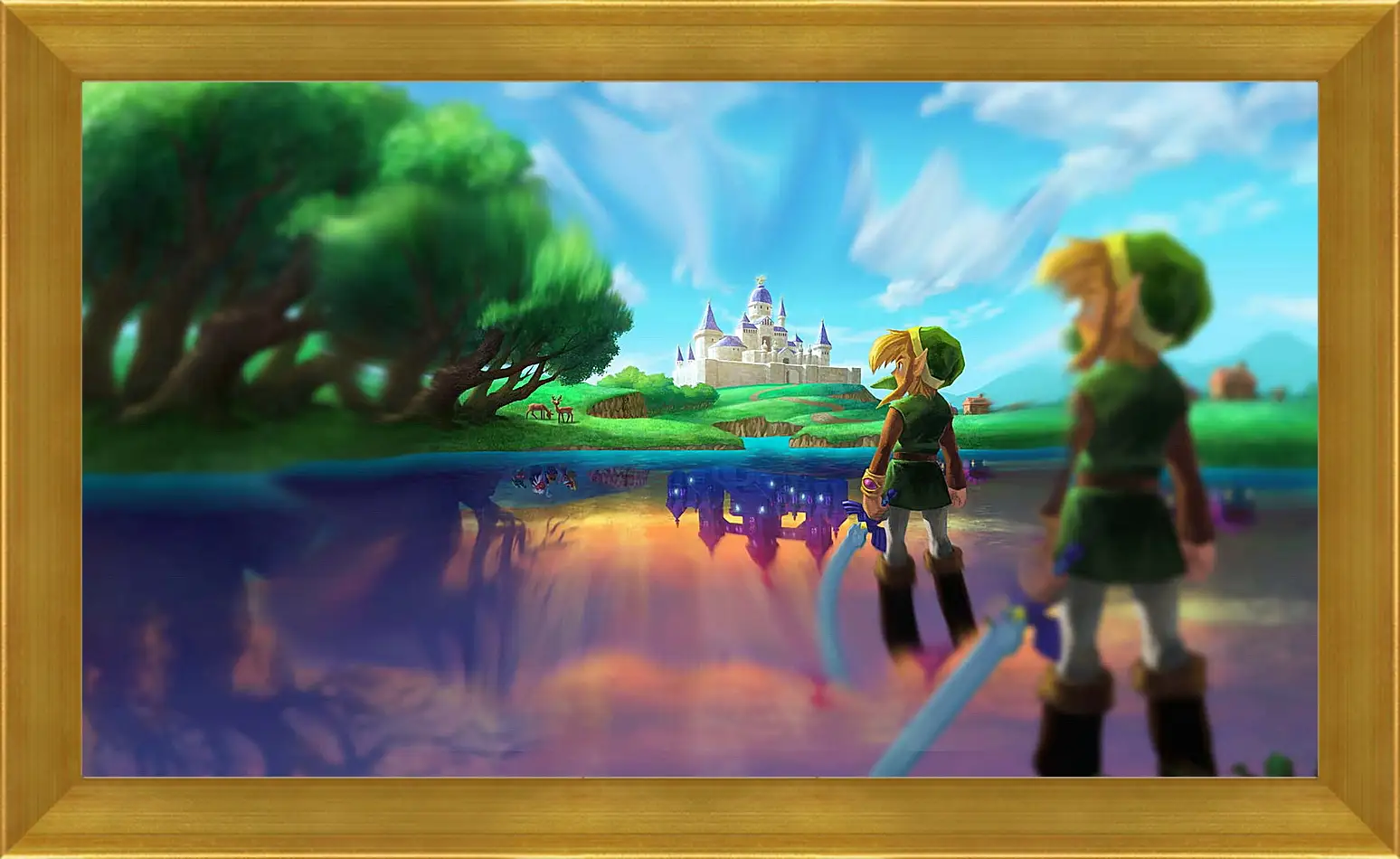 Картина в раме - The Legend Of Zelda: A Link Between Worlds
