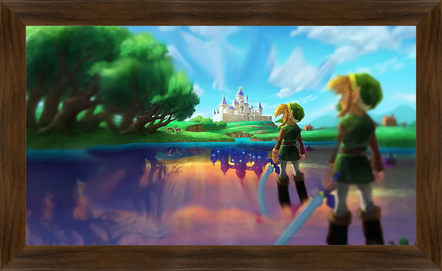 Картина в раме - The Legend Of Zelda: A Link Between Worlds
