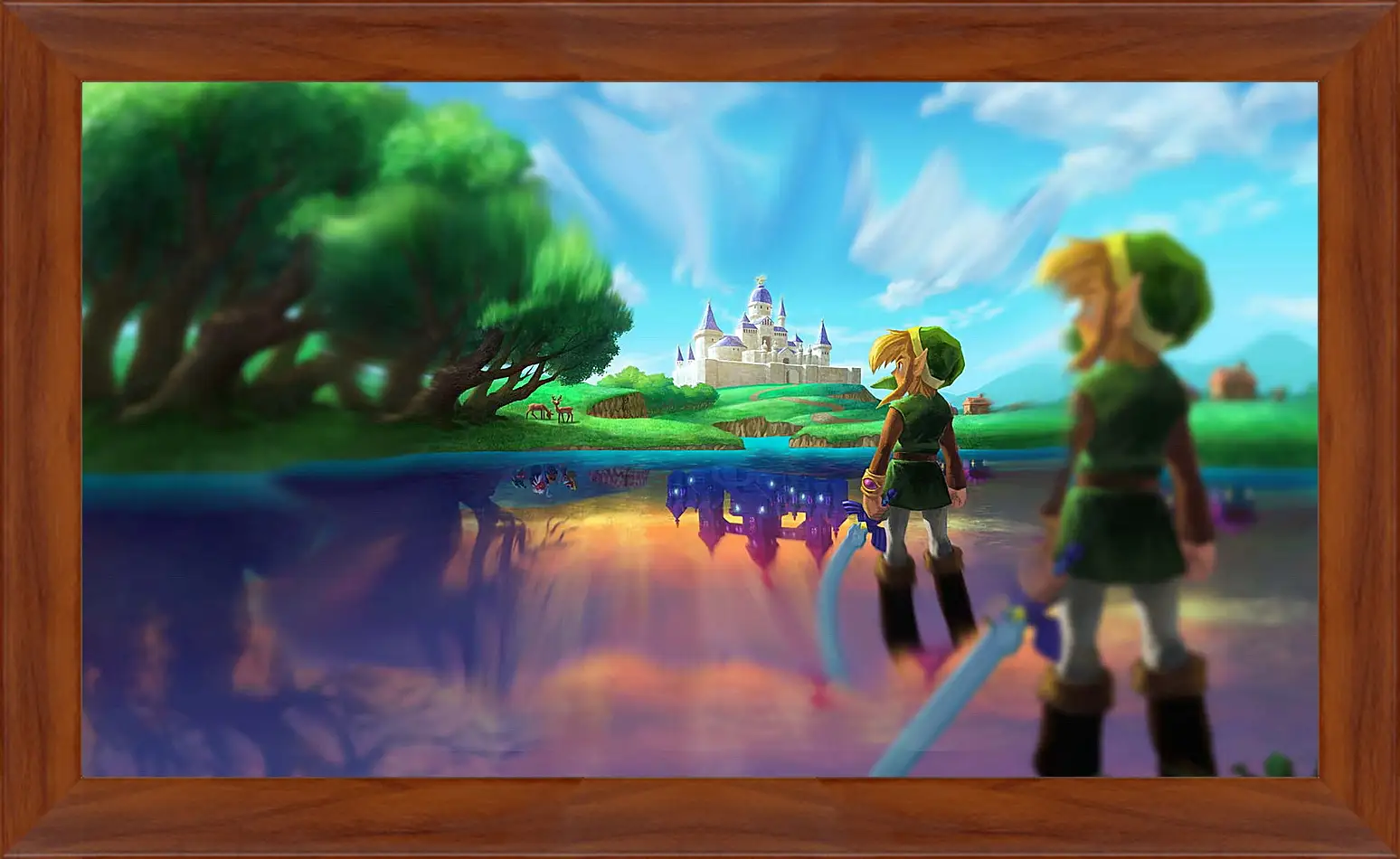 Картина в раме - The Legend Of Zelda: A Link Between Worlds
