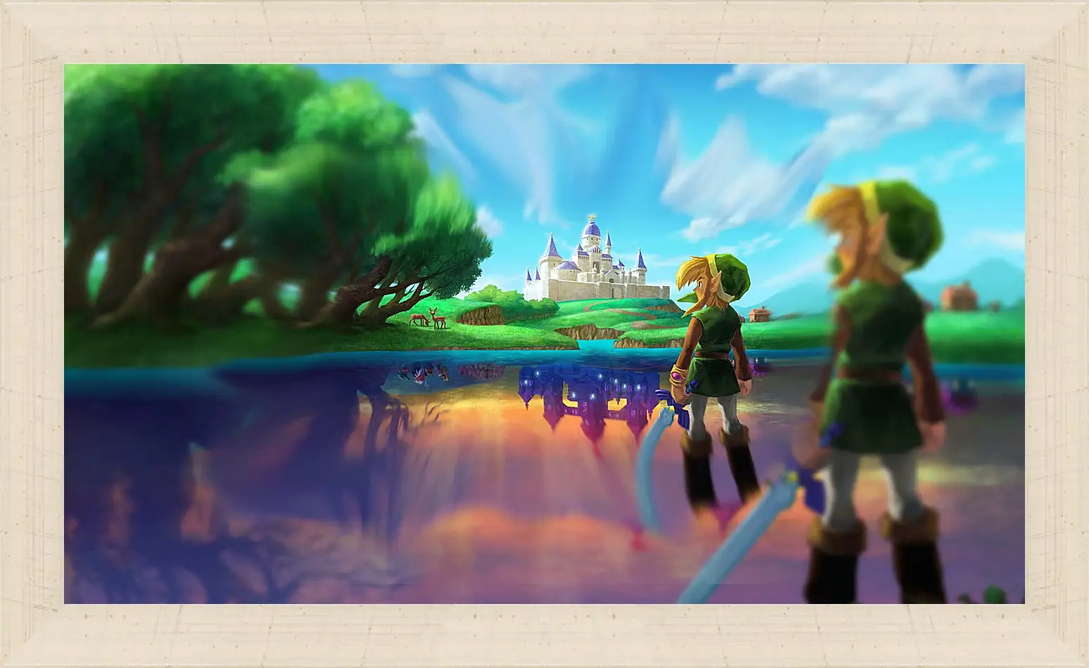 Картина в раме - The Legend Of Zelda: A Link Between Worlds
