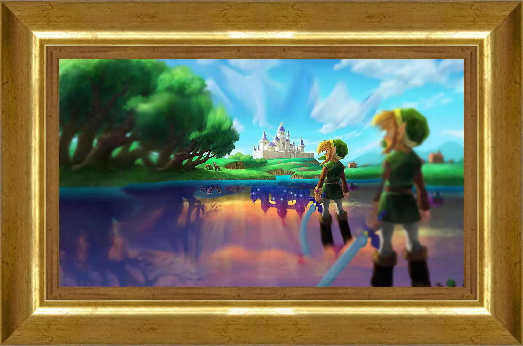 Картина в раме - The Legend Of Zelda: A Link Between Worlds
