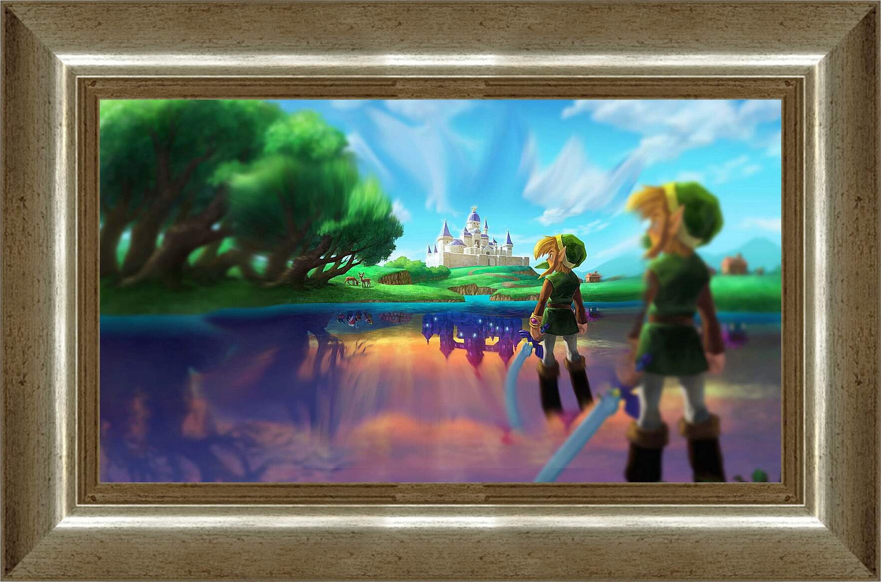 Картина в раме - The Legend Of Zelda: A Link Between Worlds
