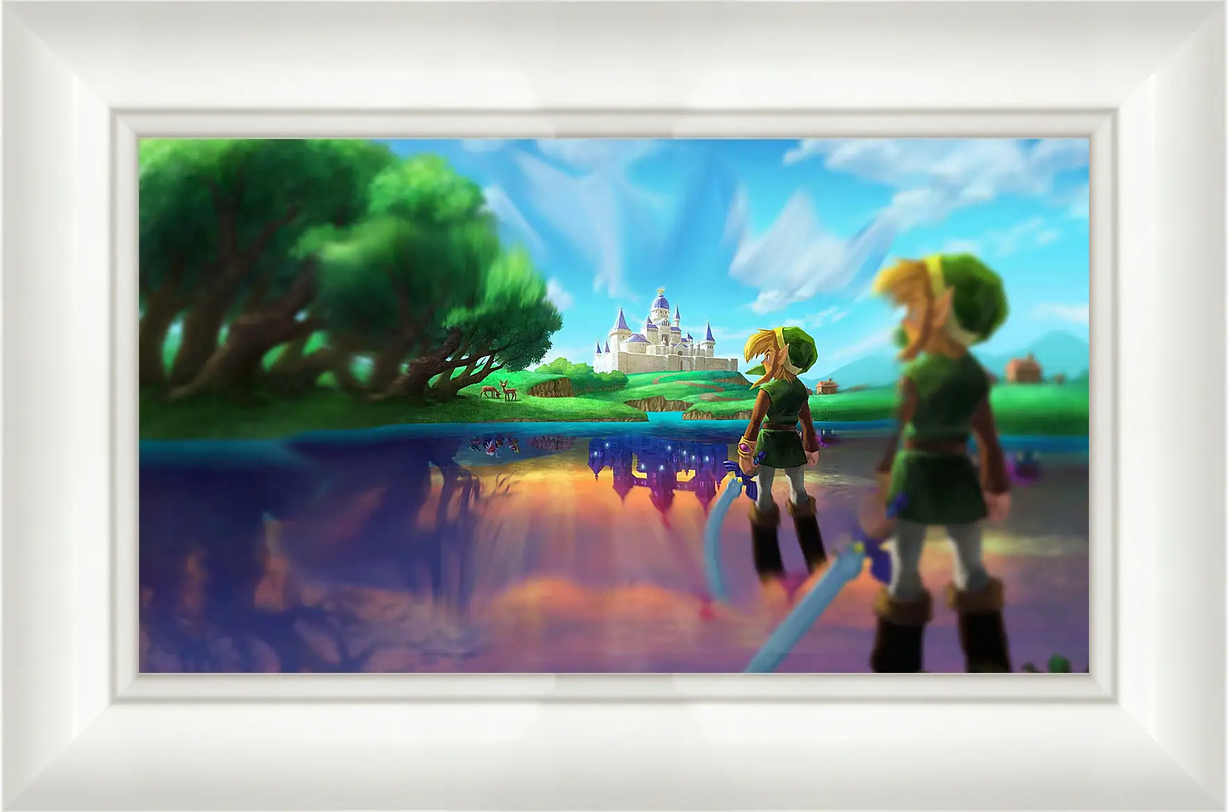 Картина в раме - The Legend Of Zelda: A Link Between Worlds
