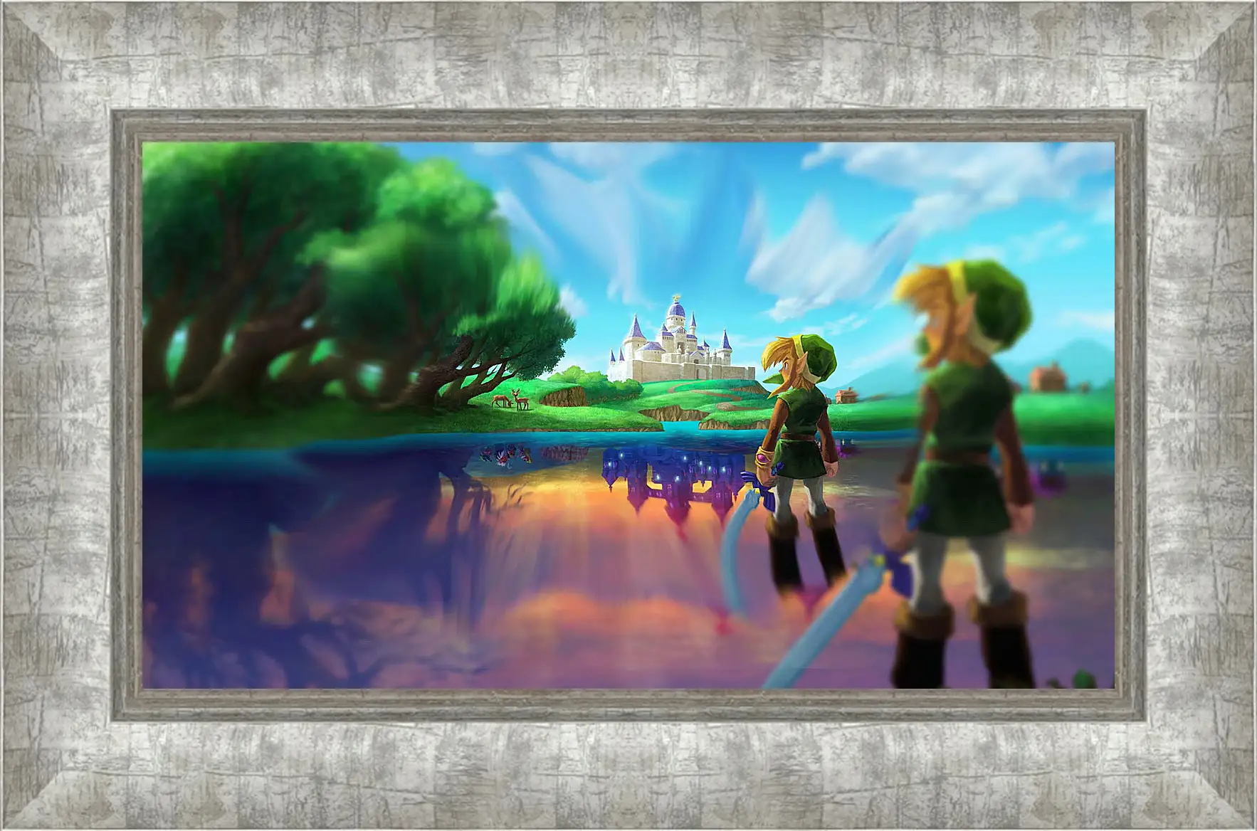 Картина в раме - The Legend Of Zelda: A Link Between Worlds
