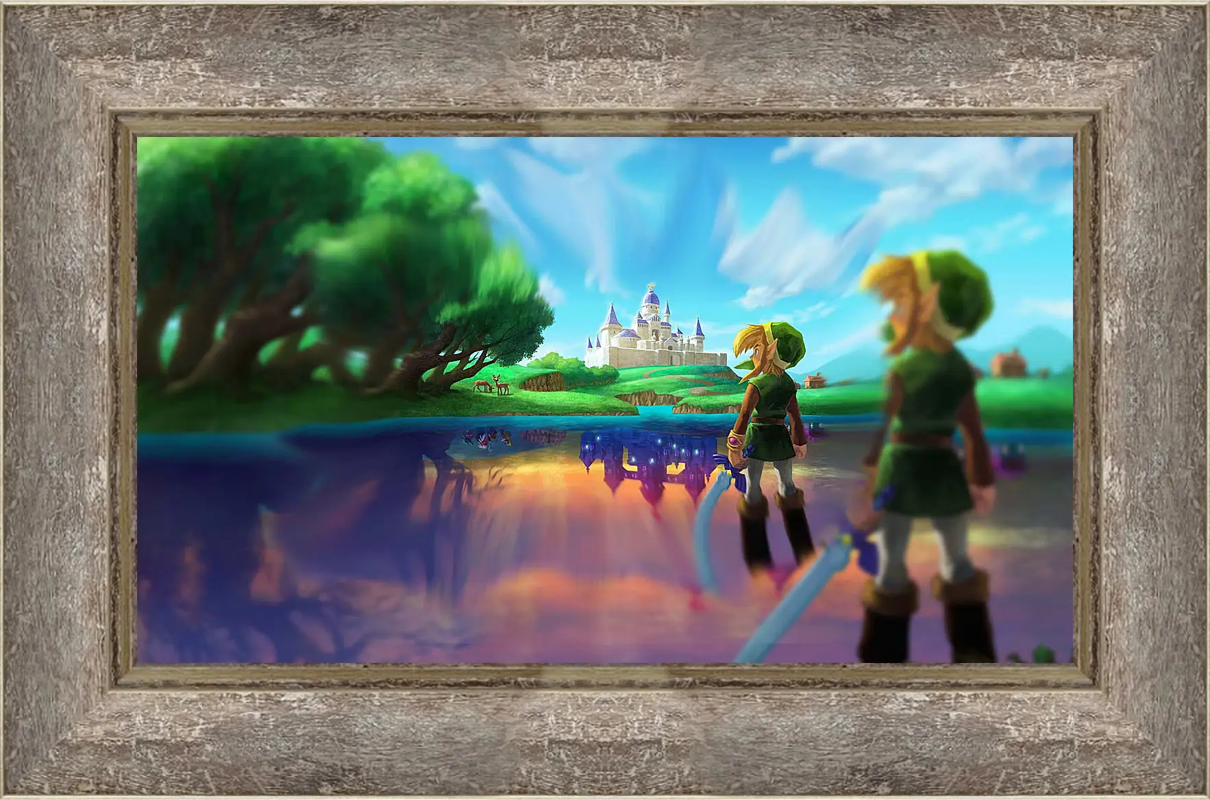 Картина в раме - The Legend Of Zelda: A Link Between Worlds
